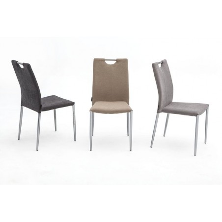 Silla Comedor Romina Tapizada Varios Colores