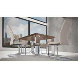 Silla Comedor Roy Tapizada Varios Colores