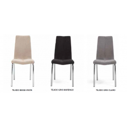 Silla Comedor Modelo Prince Tapizada Varios Colores