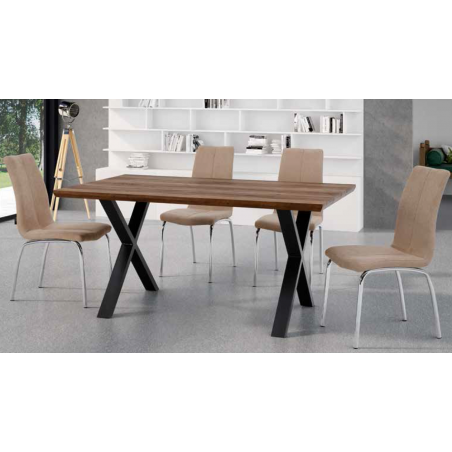 Silla Comedor Modelo Prince Tapizada Varios Colores