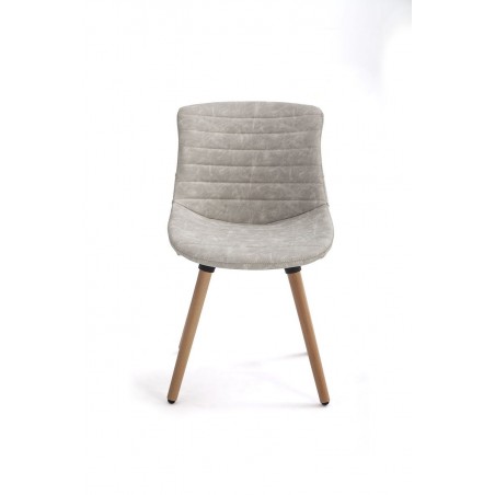 Silla Comedor Tena Ecocuero Varios Colores