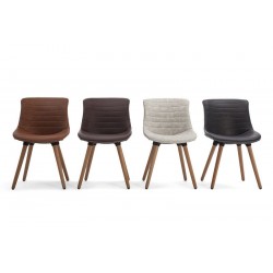 Silla Comedor Tena Ecocuero Varios Colores