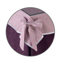 Mesa Camilla Modelo Rocky de 110x70 o 120x70 con Enaguas Incluidas