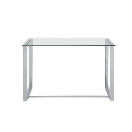 ESCRITORIO URBAN CRISTAL TEMPLADO-ACERO INOXIDABLE VARIAS MEDIDAS