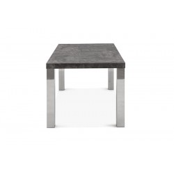 MESA DE COMEDOR SAMARKANDA MDF-ACERO INOXIDABLE VARIAS MEDIDAS