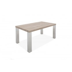 MESA DE COMEDOR SAMARKANDA MDF-ACERO INOXIDABLE VARIAS MEDIDAS