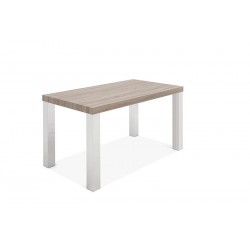 MESA DE COMEDOR SAMARKANDA MDF-ACERO INOXIDABLE VARIAS MEDIDAS