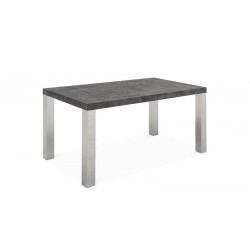 MESA DE COMEDOR SAMARKANDA MDF-ACERO INOXIDABLE VARIAS MEDIDAS