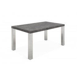 MESA DE COMEDOR SAMARKANDA MDF-ACERO INOXIDABLE VARIAS MEDIDAS