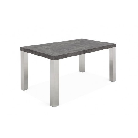 MESA DE COMEDOR SAMARKANDA MDF-ACERO INOXIDABLE VARIAS MEDIDAS