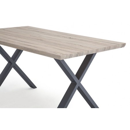 MESA DE COMEDOR PANORAMA MDF-ACERO VARIAS MEDIDAS