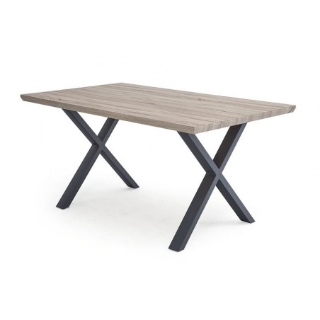 MESA DE COMEDOR PANORAMA MDF-ACERO VARIAS MEDIDAS