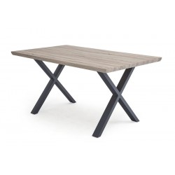 MESA DE COMEDOR PANORAMA MDF-ACERO VARIAS MEDIDAS