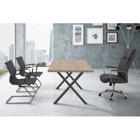 MESA DE COMEDOR PANORAMA MDF-ACERO VARIAS MEDIDAS