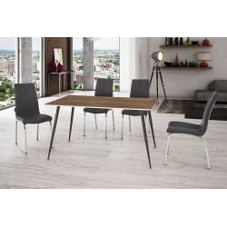 MESA DE COMEDOR PANAMA MDF-ACERO VARIAS MEDIDAS
