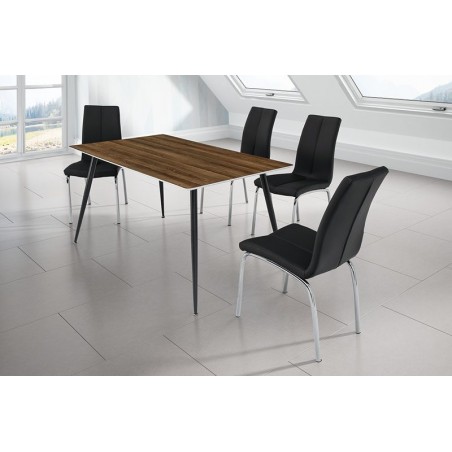 MESA DE COMEDOR PANAMA MDF-ACERO VARIAS MEDIDAS