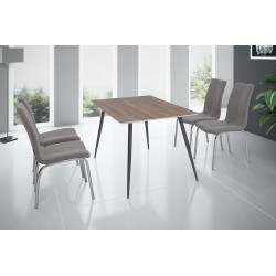 MESA DE COMEDOR PANAMA MDF-ACERO VARIAS MEDIDAS