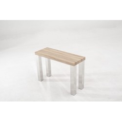 CONSOLA MODELO BORA-BORA MDF-ACERO 110X40 VARIOS COLORES