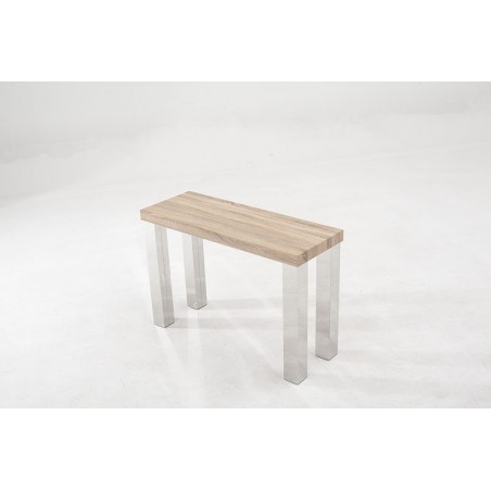 CONSOLA MODELO BORA-BORA MDF-ACERO 110X40 VARIOS COLORES