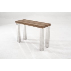 CONSOLA MODELO BORA-BORA MDF-ACERO 110X40 VARIOS COLORES
