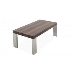 MESA DE CENTRO BÓSFORO MDF-ACERO INOXIDABLE 120X60 VARIOS COLORES