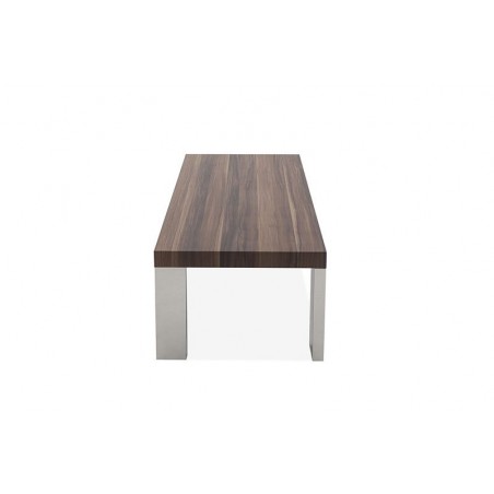 MESA DE CENTRO BÓSFORO MDF-ACERO INOXIDABLE 120X60 VARIOS COLORES