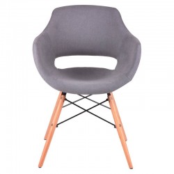 SILLA COMEDOR MODELO DINE TAPIZADA VARIOS COLORES