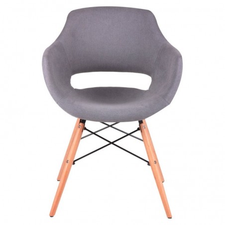 SILLA COMEDOR MODELO DINE TAPIZADA VARIOS COLORES