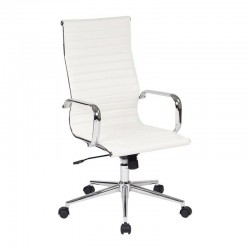 SILLÓN DE OFICINA MODELO BUDAPEST SÍMIL PIEL ALTO