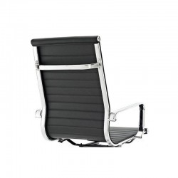 SILLÓN DE OFICINA MODELO BUDAPEST SÍMIL PIEL ALTO
