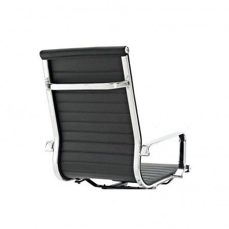 SILLÓN DE OFICINA MODELO BUDAPEST SÍMIL PIEL ALTO