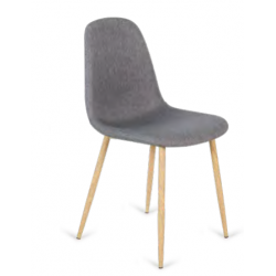 Silla Diseño Tulip Tapizada Modelo Córdoba