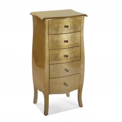 MESA COMODA DORADA CAGLIARI - Imagen 1