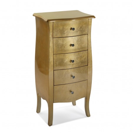 MESA COMODA DORADA CAGLIARI - Imagen 1