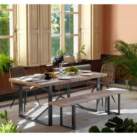 MESA COMEDOR FIJA MODELO LOX VARIAS MEDIAS - VARIOS COLORES