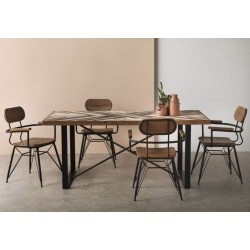 MESA COMEDOR FIJA MODELO LOX VARIAS MEDIAS - VARIOS COLORES