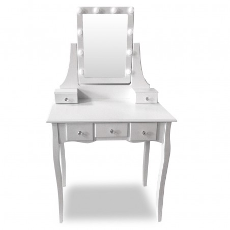 TOCADOR GLAM BLANCO - Imagen 1
