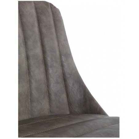 SILLÓN GIRATORIO TAPIZADO MODELO MAURO PATAS METALICAS TERCIOPELO AZUL