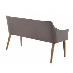 SILLÓN GIRATORIO TAPIZADO MODELO MAURO PATAS METALICAS TERCIOPELO AZUL