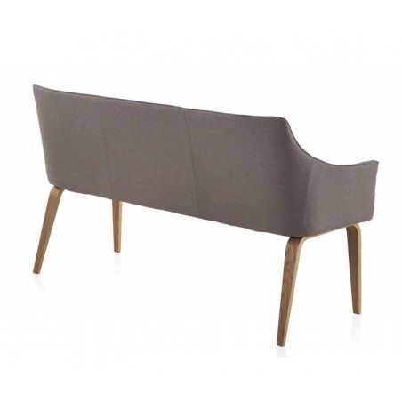 SILLÓN GIRATORIO TAPIZADO MODELO MAURO PATAS METALICAS TERCIOPELO AZUL