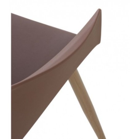 SILLÓN GIRATORIO TAPIZADO MODELO MAURO PATAS METALICAS TERCIOPELO AZUL