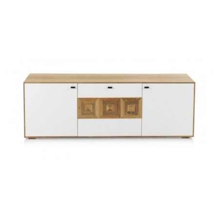 Composicion ARGOTES en color sable / blanco de 290,2 x 190,5 x 39,9 cm