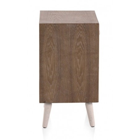 MESITA 3 CAJONES MADERA DE ABETO MODELO BLACK 48X35X64