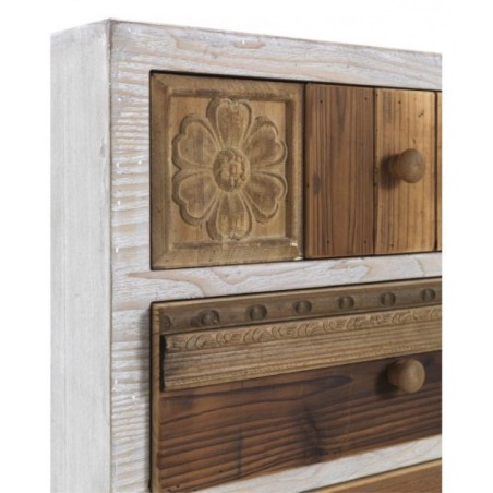 APARADOR 3 PUERTAS 3 CAJONES MODELO DISSET MADERA DE ACACIA 160x105