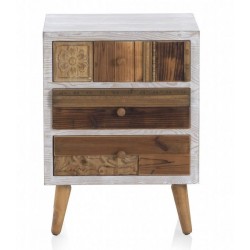 APARADOR 3 PUERTAS 3 CAJONES MODELO DISSET MADERA DE ACACIA 160x105