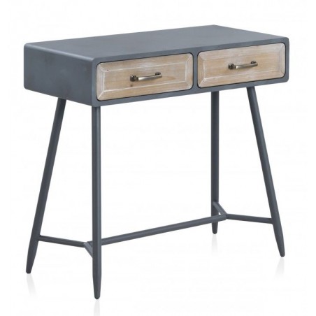 MESITA 3 CAJONES  MADERA DE ABETO MODELO BUDAPES  40X35X67