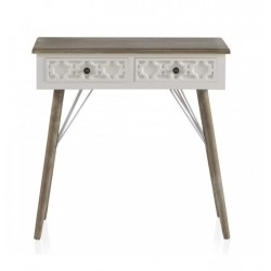 MESITA 3 CAJONES  MADERA DE ABETO MODELO BUDAPES  40X35X67