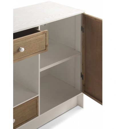 APARADOR 3 PUERTAS 3 CAJONES MODELO DISSET MADERA DE ACACIA 160x105