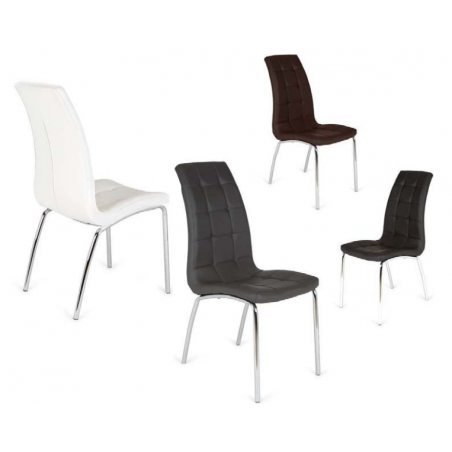 Silla Comedor Tapizada Polipiel San Sebastián