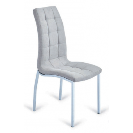 Silla Comedor Tapizada Tela Sanseb